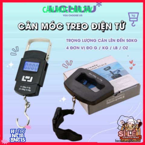 Cân Điện Tử Móc Treo UCHUU 50KG - Cân Mini LCD Chất Lượng Cao Dùng Cho Hành Lý và Sửa Chữa, Thiết Kế Tiện Lợi, Bền Bỉ