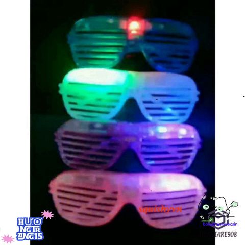 Kính Thug Life LED Sáng Bừng - Kính Dạ Quang Vui Nhộn Phong Cách Dạo Phố Tiệc Tùng, Concert, Bar
