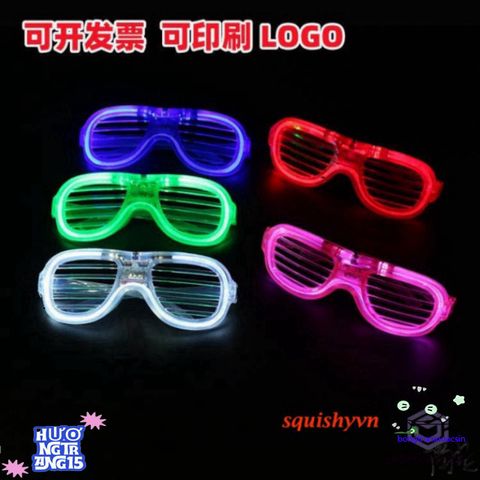 Kính Thug Life LED Sáng Bừng - Kính Dạ Quang Vui Nhộn Phong Cách Dạo Phố Tiệc Tùng, Concert, Bar