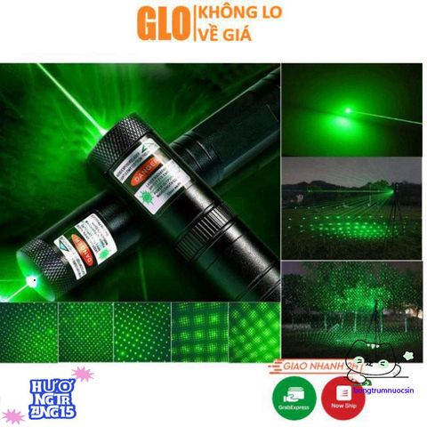 Đèn Pin Laser 303 & 009 - Tia Sáng Siêu Mạnh Chiếu Xa 2000m, Hiệu Ứng Ánh Sáng Nghệ Thuật, Dùng Pin Sạc, Màu Xanh Đỏ Tím