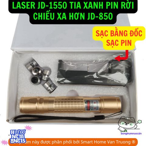Bút Laser 303 Đèn Laze Xanh Lá - Đèn Học Tập và Giải Trí với Sạc USB-C Nhanh, Chiếu Tia Xa 1.5-2km