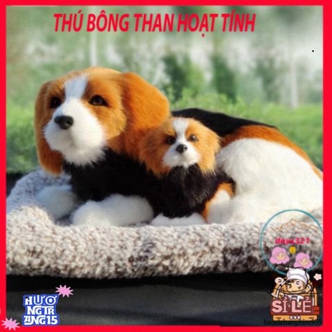 Túi Bông Hình Thú Cún Đôi Đen Vàng - Khử Mùi và Lọc Khí Hiệu Quả Cho Xe Ô Tô và Không Gian Sống, Dễ Thương và Tiện Ích.
