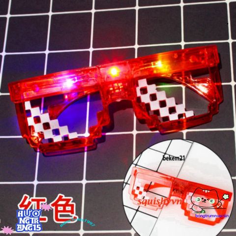 Kính Mát LED Nhiều Màu Thời Trang - Phụ Kiện Tiệc Tùng, Dạo Phố, Sinh Nhật - Quà Tặng Độc Đáo Cho Giới Trẻ