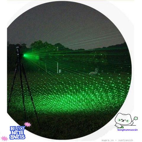 Bút laser 303 xanh đỏ, chiếu xa 3km - Đèn laze đa năng chống nước, dùng trong giảng dạy, du lịch và thuyết trình - Bao gồm pin sạc