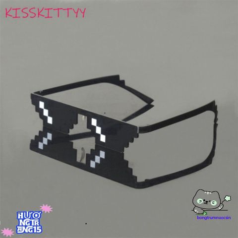 Kính Mát 8-bit MLG Thug Life - Kính Chống UV Đỉnh Cao Cho Game Thủ, Phong Cách Thời Trang Unisex, Hàng Chất Lượng Cao