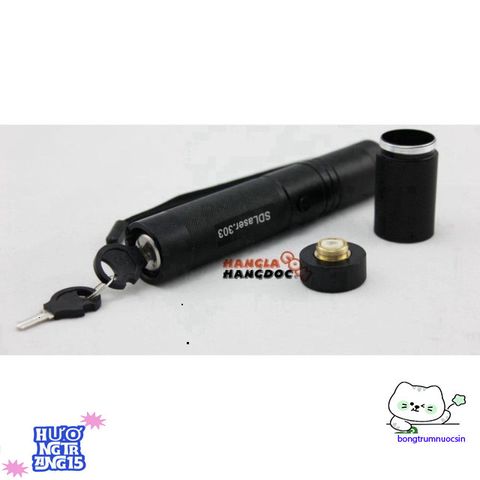 Đèn pin Laser 303 siêu sáng 5000mW - Tia xanh lục chiếu xa, dụng cụ công nghệ đa năng cho du lịch và trình chiếu