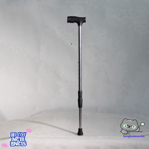 Gậy Chống Đi Bộ INOX 4 Chân - Điều Chỉnh Chiều Cao Cho Người Già, Người Khuyết Tật, Tập Đi An Toàn, Chất Liệu Cao Cấp