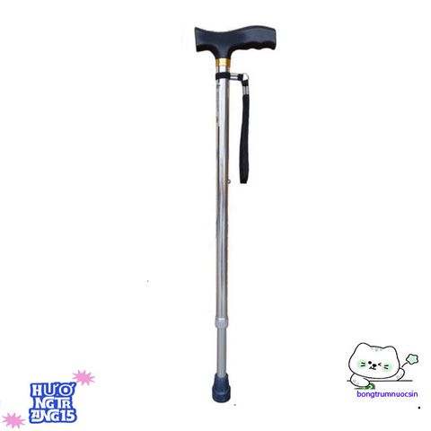 Gậy chống một chân điều chỉnh chiều cao cao cấp LUCASS - Hỗ trợ đi lại cho người cao tuổi, người khuyết tật, trọng lượng nhẹ, thiết kế chắc chắn.