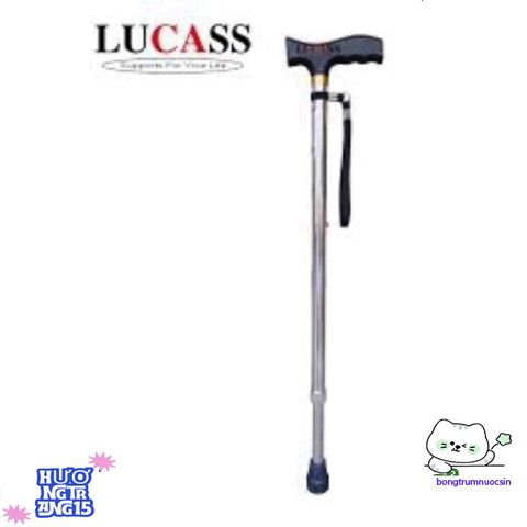 Gậy Hỗ Trợ Đi Bộ 1 Chân Lucass Chính Hãng - Thiết Bị Y Tế An Toàn Cho Người Cao Tuổi và Phục Hồi Chức Năng