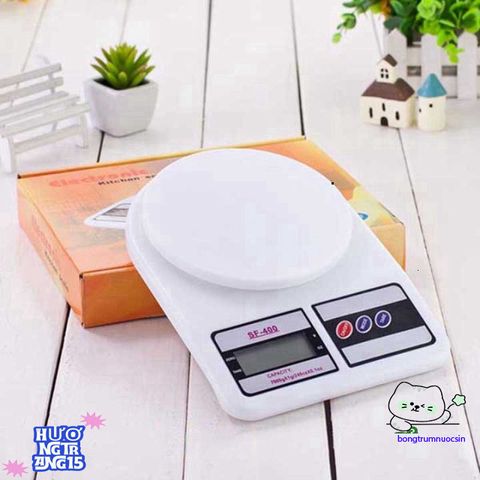 Cân Điện Tử SF-400 10kg - Cân Tiểu Ly Chính Xác 1g, Màn Hình LCD, Dùng Trong Nhà Bếp, Hỗ Trợ Kiểm Soát Dinh Dưỡng