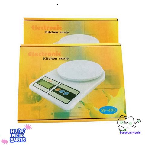 Cân Điện Tử SF-400 10kg - Cân Tiểu Ly Chính Xác 1g, Màn Hình LCD, Dùng Trong Nhà Bếp, Hỗ Trợ Kiểm Soát Dinh Dưỡng