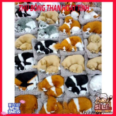 Thú Nhồi Bông Khử Mùi Thông Minh - Chó, Mèo, Sói, Gấu Lõi Than Hoạt Tính Trang Trí Xe Ô Tô Dễ Thương và Hữu Ích