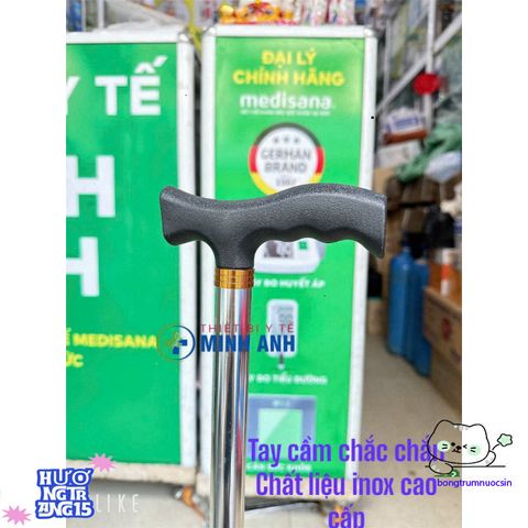 Gậy Chống Cho Người Già 3 Chân, 4 Chân - Thiết Bị Hỗ Trợ Đi Lại An Toàn, Giao Ngay Trong 2h Tại Hà Nội