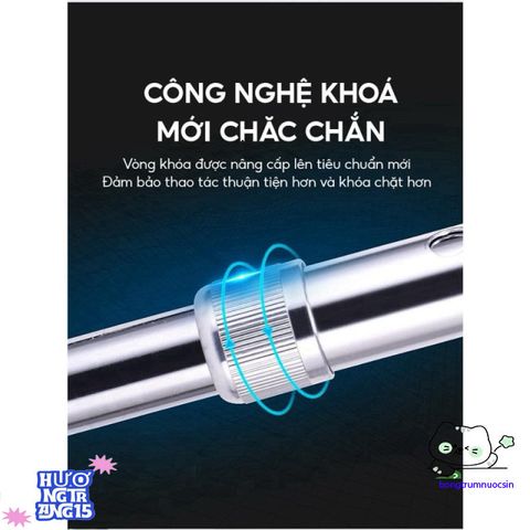 Gậy Tập Đi 4 Chân Lucass - Hỗ Trợ Đi Lại An Toàn Cho Người Già Và Người Khuyết Tật, Chất Liệu Inox Bền Bỉ, Điều Chỉnh Chiều Cao