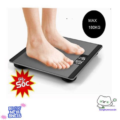 Cân Sức Khỏe Thông Minh Hình Iphone - Cân Điện Tử Chính Xác 180kg, Thiết Kế Gọn Nhẹ, Màn Hình LCD Đọc Dễ Dàng