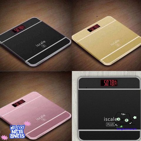 Cân Sức Khỏe Thông Minh Hình Iphone - Cân Điện Tử Chính Xác 180kg, Thiết Kế Gọn Nhẹ, Màn Hình LCD Đọc Dễ Dàng