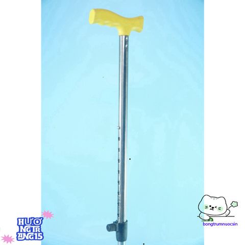 Gậy Chống 4 Chân Bayoka Inox Đế Mềm - Giải Pháp An Toàn Cho Người Cao Tuổi, Kích Cỡ Tiêu Chuẩn, Thiết Kế Tiện Lợi