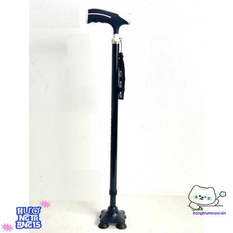 Gậy Chống Đi Bộ GBM-029 - Thiết Bị Hỗ Trợ Người Cao Tuổi Chắc Chắn và An Toàn với Chất Liệu Nhôm Cao Cấp