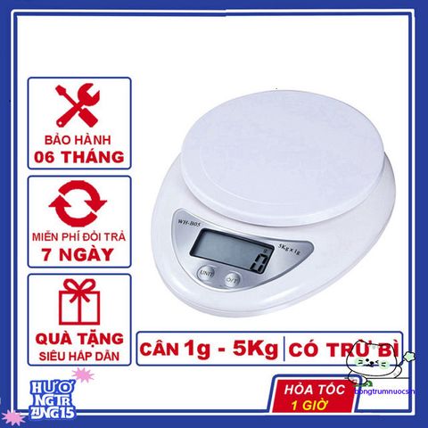 Cân Điện Tử Tiểu Ly Mini B05 - Đo Chính Xác 5Kg/0,1g Cho Nhà Bếp, Phòng Thí Nghiệm, và Cửa Hàng Y Tế