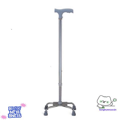 Gậy Hỗ Trợ Điều Chỉnh Chiều Cao - Gậy Chống Cho Người Già, Bệnh Nhân - Thiết Bị Chăm Sóc Sức Khỏe Tiện Lợi, Gọn Nhẹ