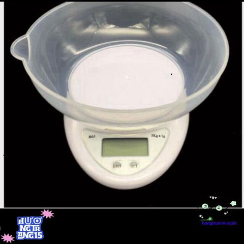 Cân B05 Nhựa Chất Lượng - Đo Chính Xác 1g đến 5000g - Cân Sức Khỏe Đáng Tin Cậy cho Gia Đình và Đồ Làm Bánh