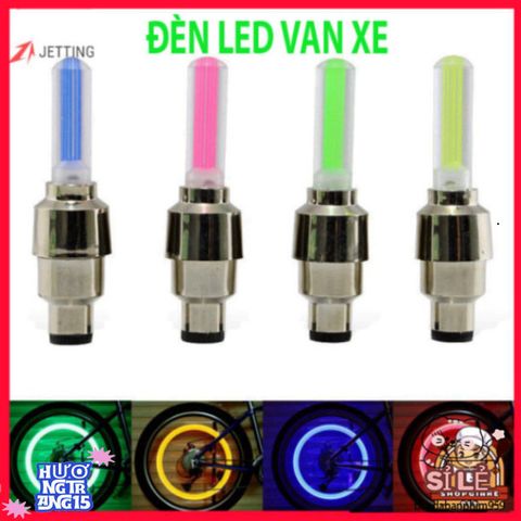 Đèn LED Thông Minh Cho Xe Đạp Jetting - Cảm Biến Chuyển Động Bánh Xe An Toàn, Sống Động Cho Đường Phố và Đường Mòn