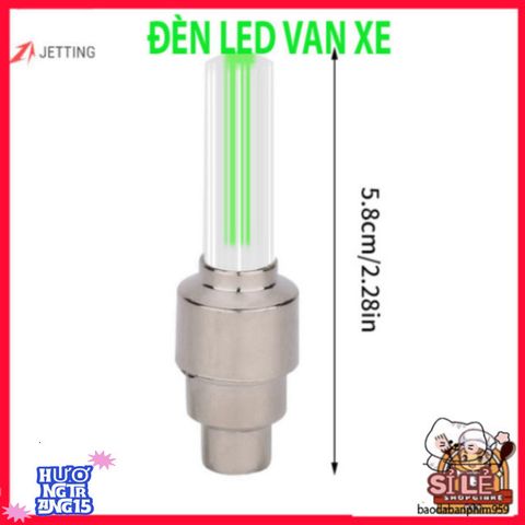 Đèn LED Thông Minh Cho Xe Đạp Jetting - Cảm Biến Chuyển Động Bánh Xe An Toàn, Sống Động Cho Đường Phố và Đường Mòn