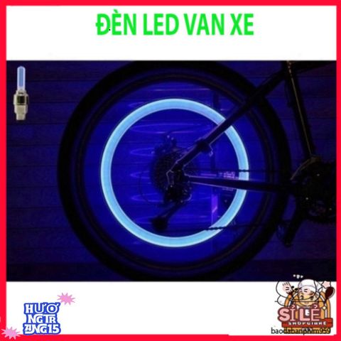 Đèn LED Gắn Lốp Xe Đạp & Xe Máy - Phụ Kiện Tăng Cường An Toàn và Phong Cách, Ánh Sáng Nổi Bật Trong Đêm