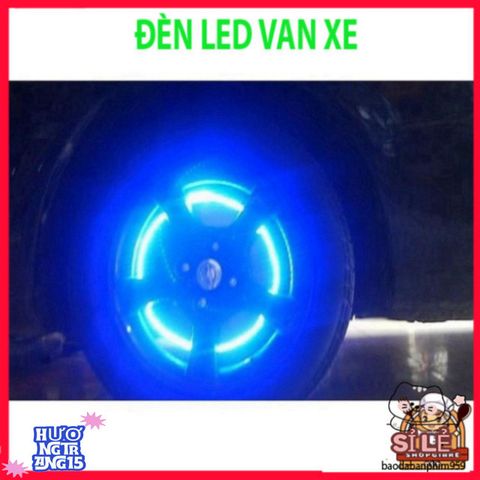 Đèn LED Gắn Lốp Xe Đạp & Xe Máy - Phụ Kiện Tăng Cường An Toàn và Phong Cách, Ánh Sáng Nổi Bật Trong Đêm