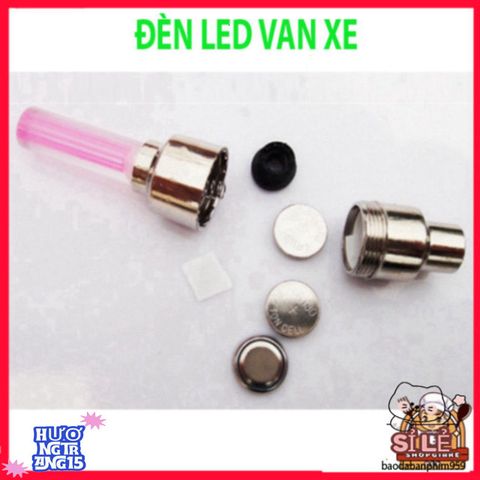 Đèn LED Gắn Lốp Xe Đạp & Xe Máy - Phụ Kiện Tăng Cường An Toàn và Phong Cách, Ánh Sáng Nổi Bật Trong Đêm