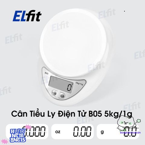 Cân Mini Điện Tử 5Kg - Cảm Biến Chính Xác, Thiết Kế Gọn Nhẹ Dễ Dàng Mang Theo, Màn Hình LCD Rõ Ràng