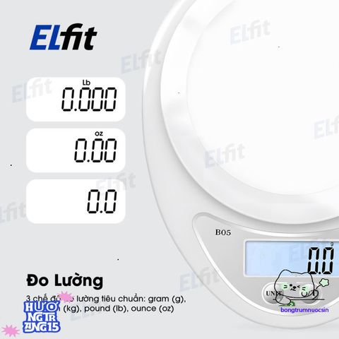 Cân Mini Điện Tử 5Kg - Cảm Biến Chính Xác, Thiết Kế Gọn Nhẹ Dễ Dàng Mang Theo, Màn Hình LCD Rõ Ràng
