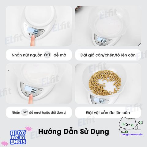 Cân Mini Điện Tử 5Kg - Cảm Biến Chính Xác, Thiết Kế Gọn Nhẹ Dễ Dàng Mang Theo, Màn Hình LCD Rõ Ràng