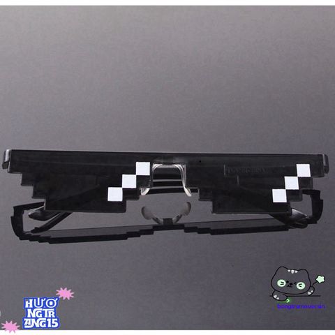 Kính Thug Life 6 Chấm Đa Màu - Phụ Kiện Thời Trang Siêu Ngầu Cho Gamer - Kính Mắt Minecraft Nổi Bật