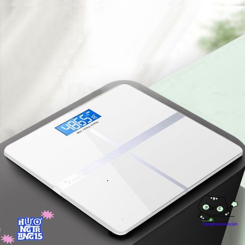 Cân Sức Khỏe Gia Đình Điện Tử 180kg - Màn Hình LCD HD, Độ Chính Xác Cao, Tặng Thước Đo Miễn Phí, Hàng Bảo Hành 3 Tháng