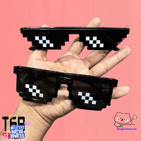Kính Mát Thug Life Hot Trend 6 Chấm - Kính Chắn Bụi và Chụp Ảnh Sống Ảo, Phụ Kiện Anime-Manga-Chơi Game