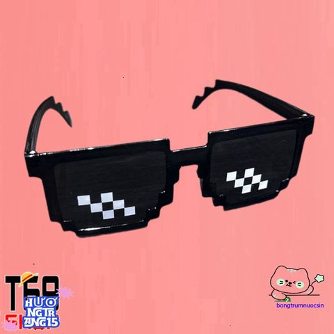 Kính Mát Thug Life Hot Trend 6 Chấm - Kính Chắn Bụi và Chụp Ảnh Sống Ảo, Phụ Kiện Anime-Manga-Chơi Game