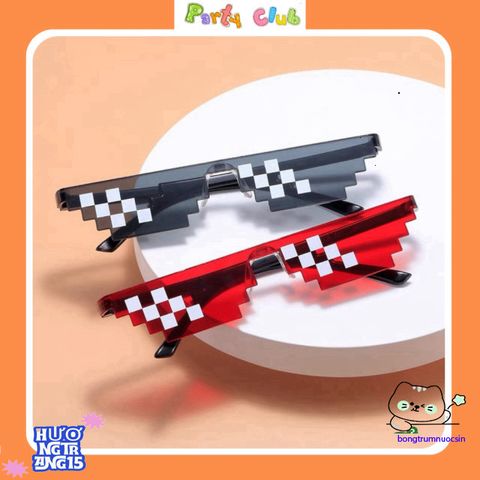 Kính Thug Life 6 Chấm Nhiều Màu - Phụ Kiện Chụp Ảnh Vui Nhộn Dành Cho Tất Cả Dịp, Thời Trang Độc Đáo