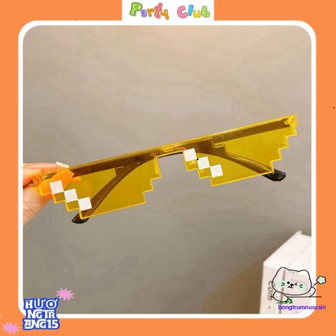 Kính Thug Life 6 Chấm Nhiều Màu - Phụ Kiện Chụp Ảnh Vui Nhộn Dành Cho Tất Cả Dịp, Thời Trang Độc Đáo