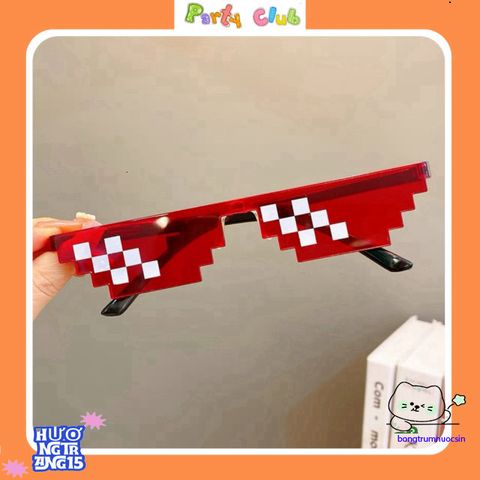Kính Thug Life 6 Chấm Nhiều Màu - Phụ Kiện Chụp Ảnh Vui Nhộn Dành Cho Tất Cả Dịp, Thời Trang Độc Đáo