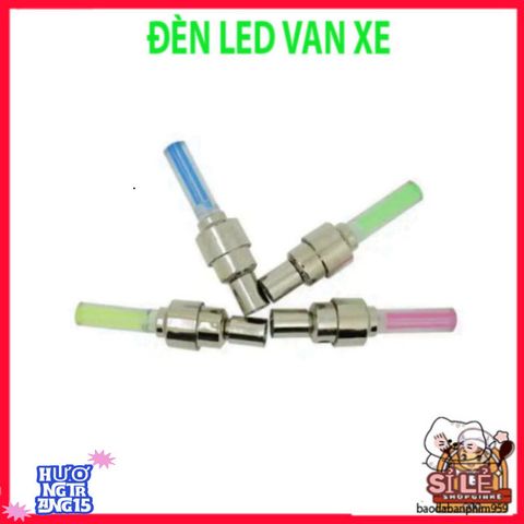 Bộ Đèn LED Neon Phát Sáng Đủ Màu Cho Nắp Van Xe Đạp, Xe Máy, Ô Tô - Phụ Kiện An Toàn và Thẩm Mỹ Cho Phương Tiện Di Chuyển 599606