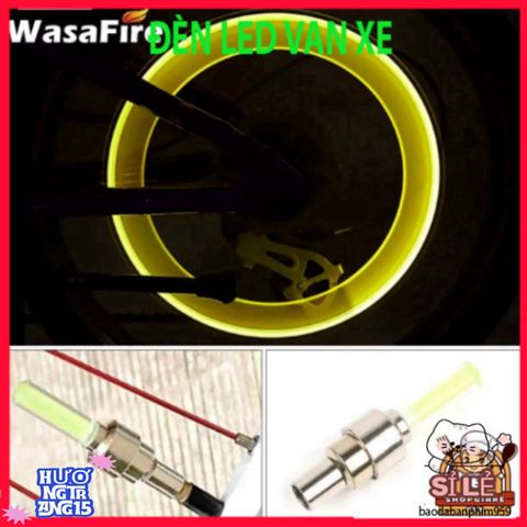 Bộ Đèn LED Neon Phát Sáng Đủ Màu Cho Nắp Van Xe Đạp, Xe Máy, Ô Tô - Phụ Kiện An Toàn và Thẩm Mỹ Cho Phương Tiện Di Chuyển 599606