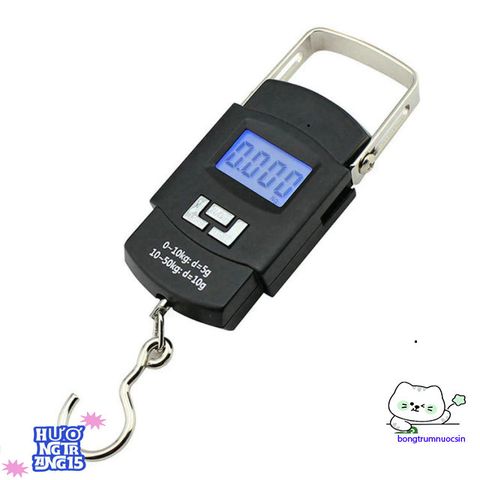 Cân Điện Tử Cầm Tay Mini 50kg Có Móc và Thước Đo - Giải Pháp Hoàn Hảo Cho Hành Lý, Du Lịch, và Kiểm Tra Hàng Hóa