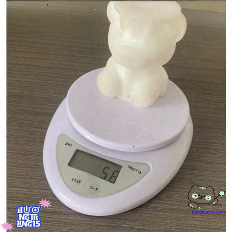 Cân Điện Tử Mini Proki 5kg Nhà Bếp - Đo Chính Xác, Thiết Kế Nhỏ Gọn, Tặng 2 Pin AAA - Dụng Cụ Đo Đạc Bánh Pha Chế Tiện Lợi