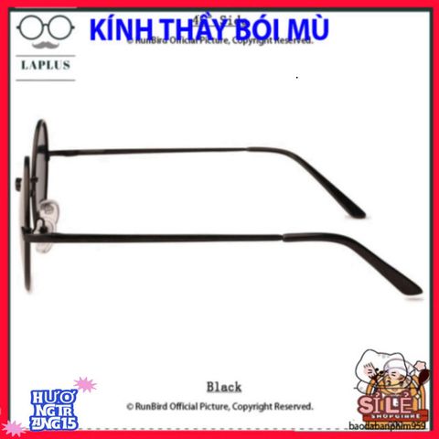 Kính Thầy Tướng LAPLUS Basic - Kiểu Dáng Tròn Thời Thượng, Kim Khí Chống UV 400, Phong Cách Hiện Đại cho Người Tập Luyện