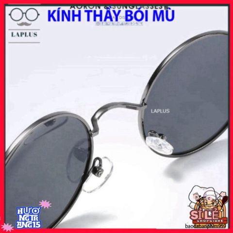 Kính Thầy Tướng LAPLUS Basic - Kiểu Dáng Tròn Thời Thượng, Kim Khí Chống UV 400, Phong Cách Hiện Đại cho Người Tập Luyện