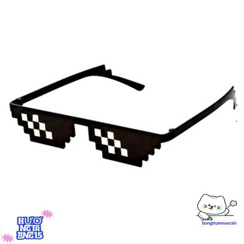 Kính Mát Mosaic Thug Life UV400 - Phong Cách Hip Hop Độc Đáo Dành Cho Nam Nữ - Thời Trang Đường Phố Tươi Mới