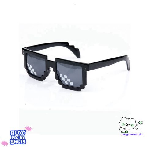 Kính Thug Life vuông 8Bit - Kính mắt thời trang chất lượng cao cho nam nữ, phong cách ngầu, trendy, hoàn hảo cho chụp ảnh nhóm