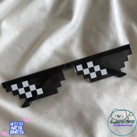Kính Mát Mosaic Hai Chiều Disco Punk Thug Life - Phong Cách Năng Động, Bảo Vệ UV400, Tầm Nhìn HD, Thời Trang Độc Đáo