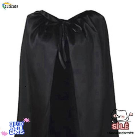 Bộ Áo Choàng và Mũ Phù Thủy Halloween êm Ái - Phụ Kiện Hóa Trang Cho Dịp Lễ Hội, Diễn Xuất, và Sự Kiện Nghệ Thuật